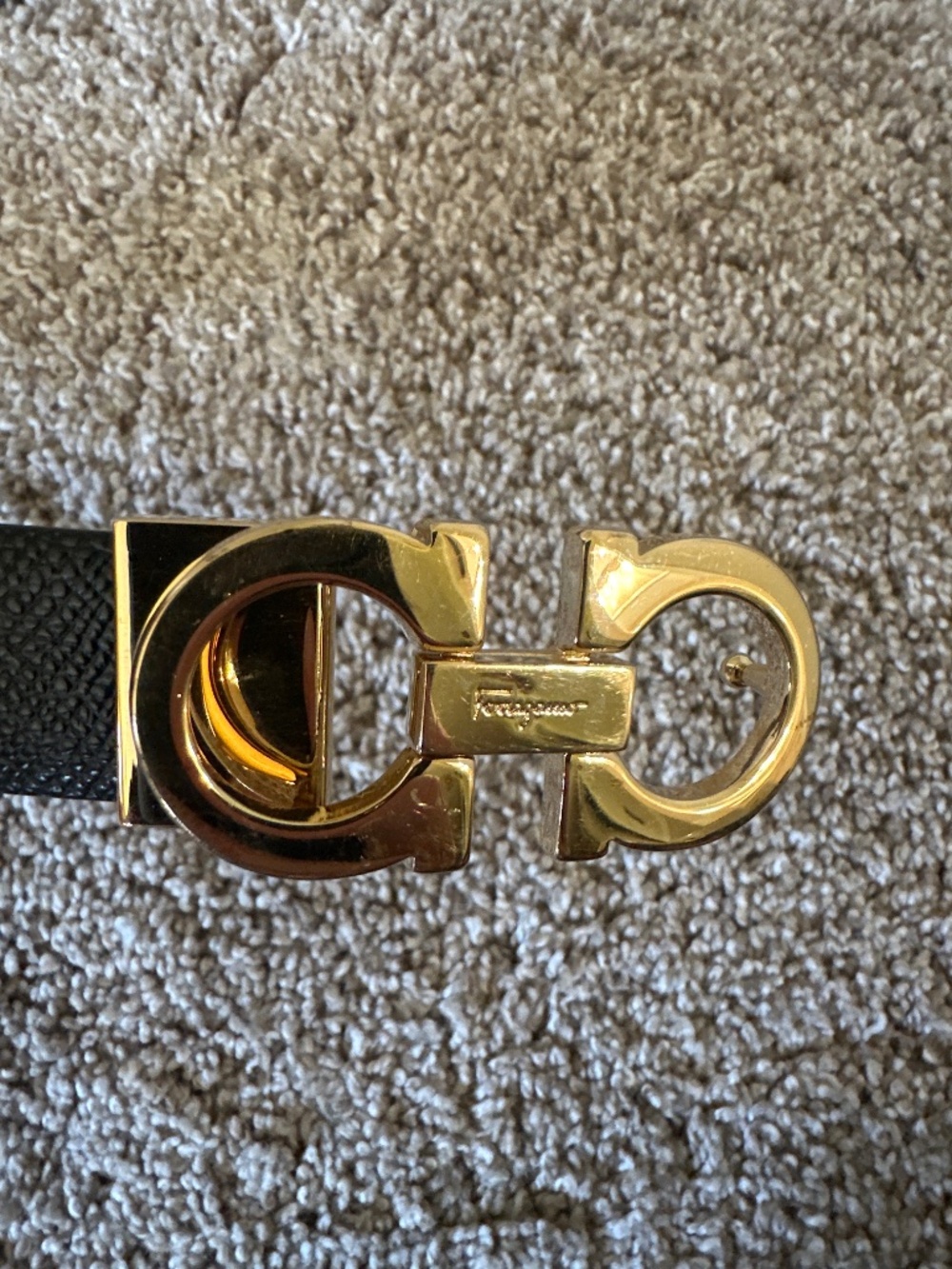 Salvatore Ferragamo Gancio reversible belt